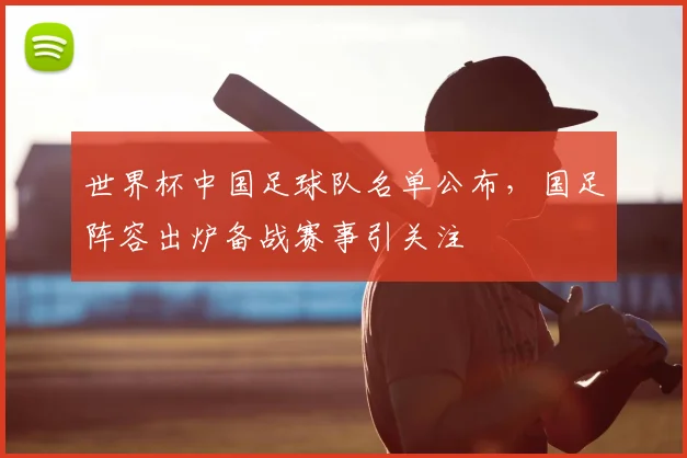 世界杯中国足球队名单公布，国足阵容出炉备战赛事引关注